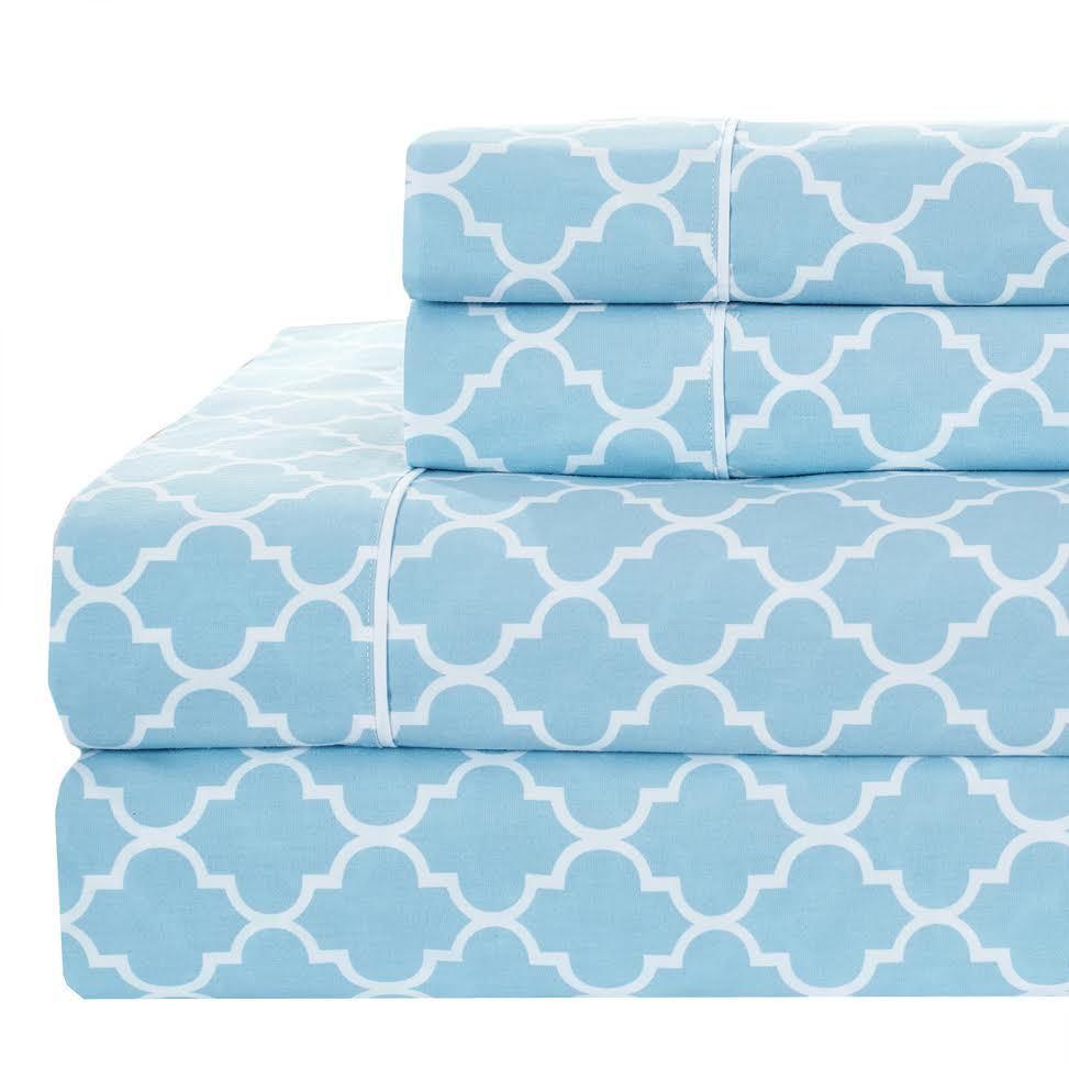 Meridian Split California King Sheet Set 340 All Cotton Sateen