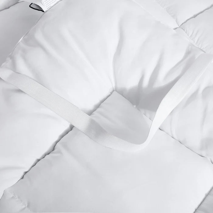 Luxury bamboo cotton mattress topper for added cushioning