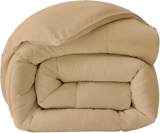 King Comforter 200 GSM Taupe