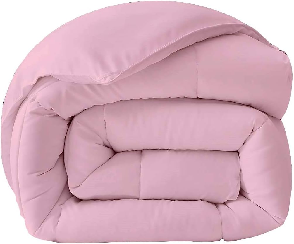 Comforter Cover King Size Egyptian Cotton 1PC Pink