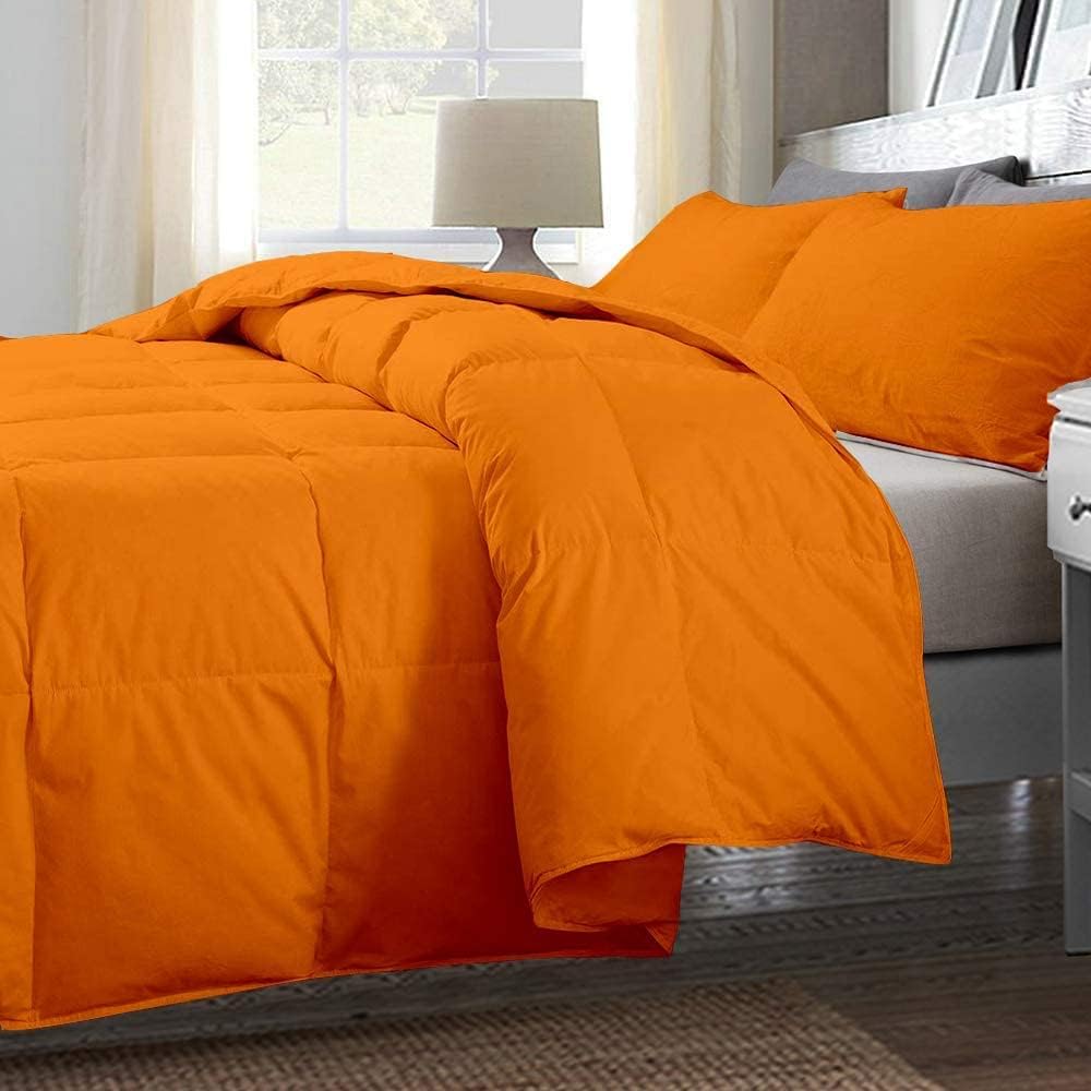 Buy orange comforter at egyptianhomelinens.com