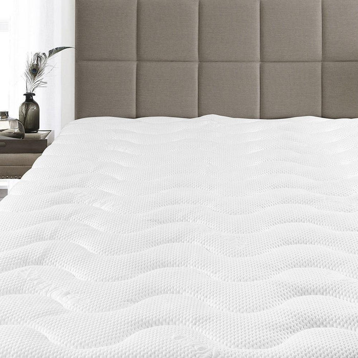 Waterproof Lyocell from Eucalyptus Tencel Jacquard Mattress Pad