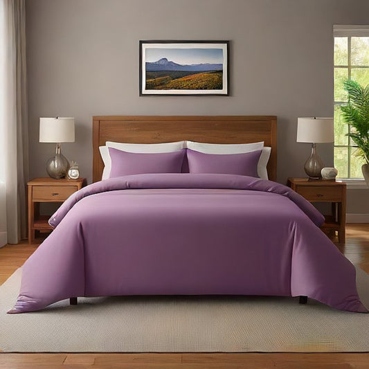 Plum 4-Piece Sheet Set – 1000TC Egyptian Cotton 14” Deep Pocket