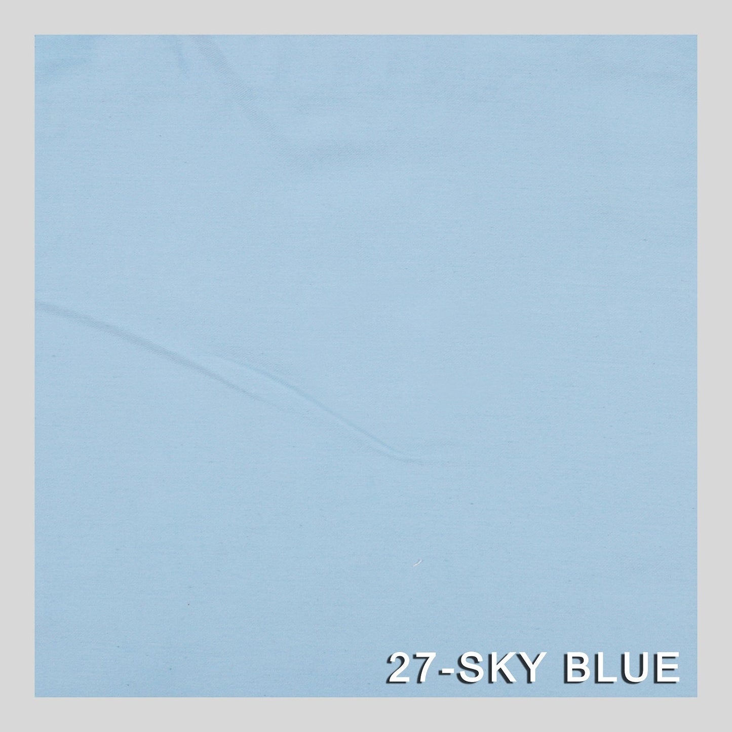 36 Inch Extra Deep Pocket Blue Fitted Sheets 1000TC