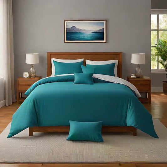 Deep Pocket Teal Sheet Set – 1000 Thread Count Egyptian Cotton at - EgyptianHomeLinens.com