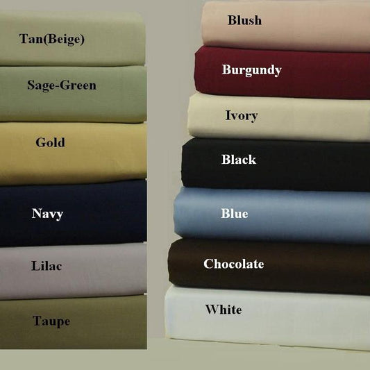Pillowcases 650 Thread Count Striped Wrinkle Free Egyptian Cotton