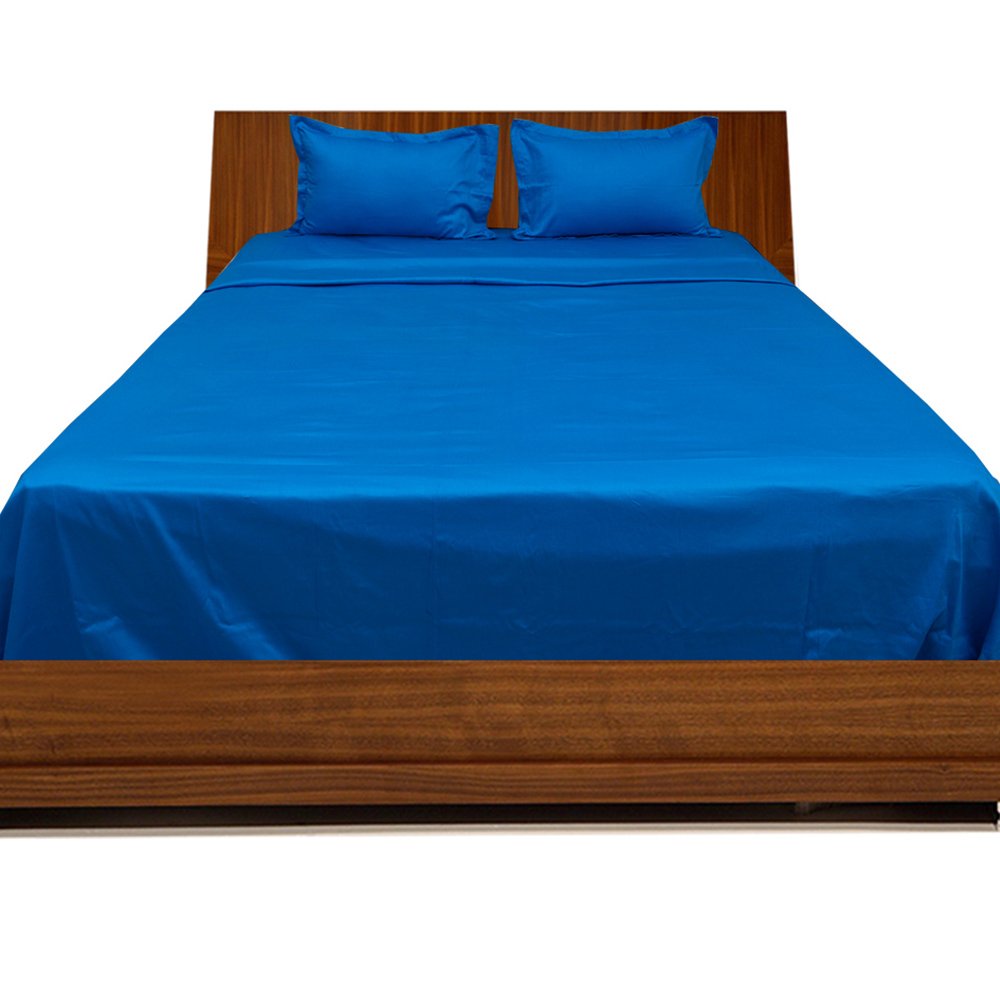 14 Inch Pocket Sheet Set 4Pc Mulberry Sateen Silk Turquoise at-www.egyptianhomelinens.com