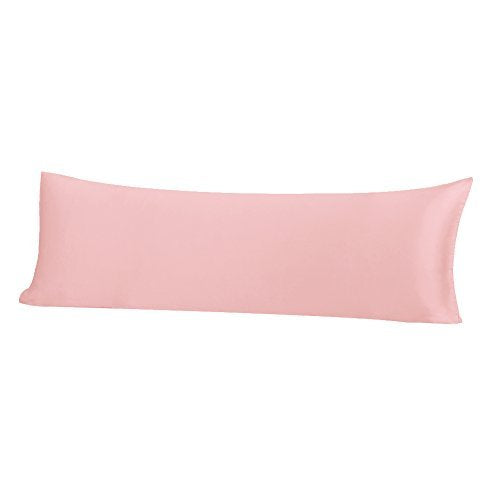 Body Pillow Covers Peach 2-Pieces 20" x 54" Egyptian Cotton 1000TC
