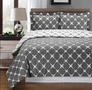 Bloomingdale Black and White 3PC Duvet Covers Set