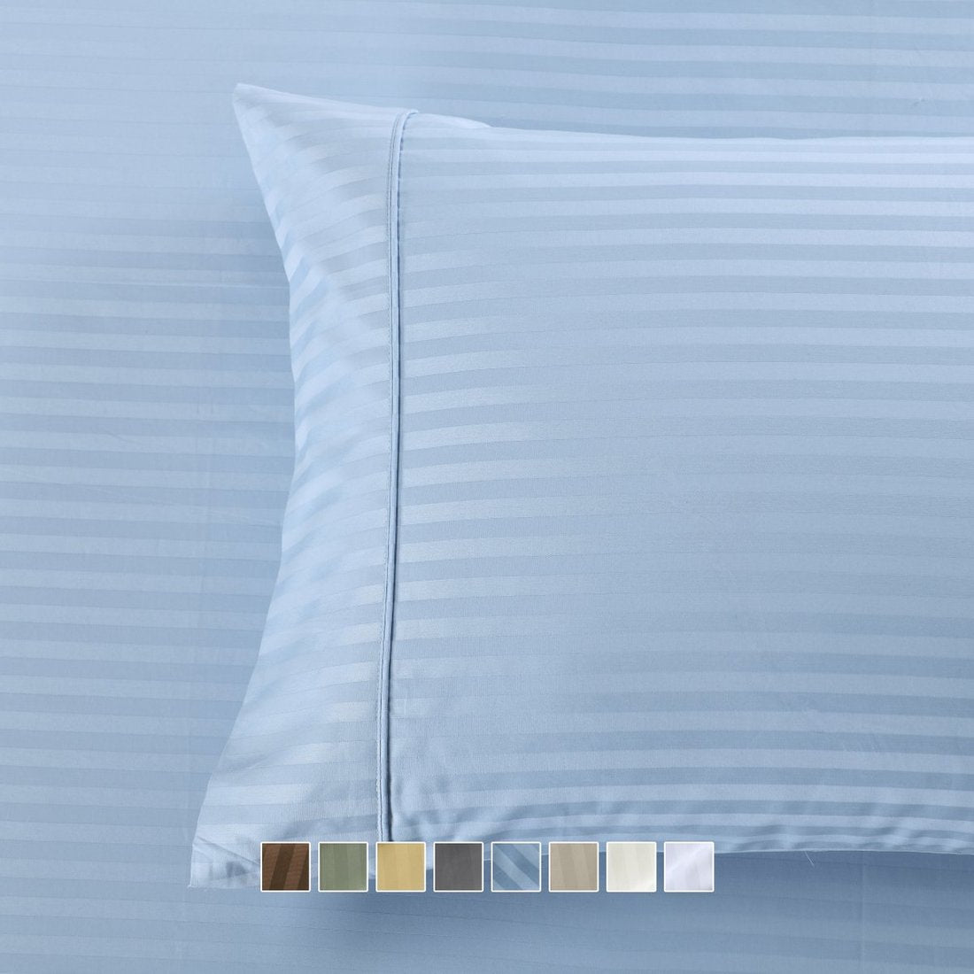 Easy Care 650 Stripe Pillowcases (Pair)