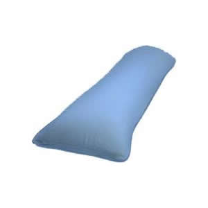 Body Pillow Covers Sky Blue 2-Pieces 20" x 54" Egyptian Cotton 1000TC