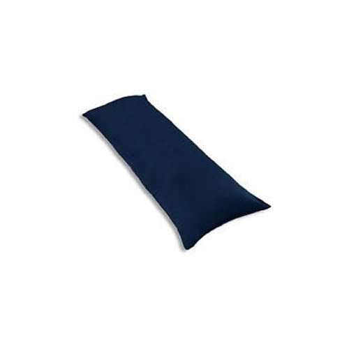 Body Pillow Covers Navy Blue 2-Pieces 20" x 54" Egyptian Cotton 1000TC