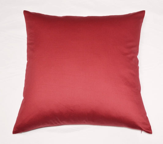 Twin Red Pillow Shams Egyptian Cotton 1000TC - FREE Shipping