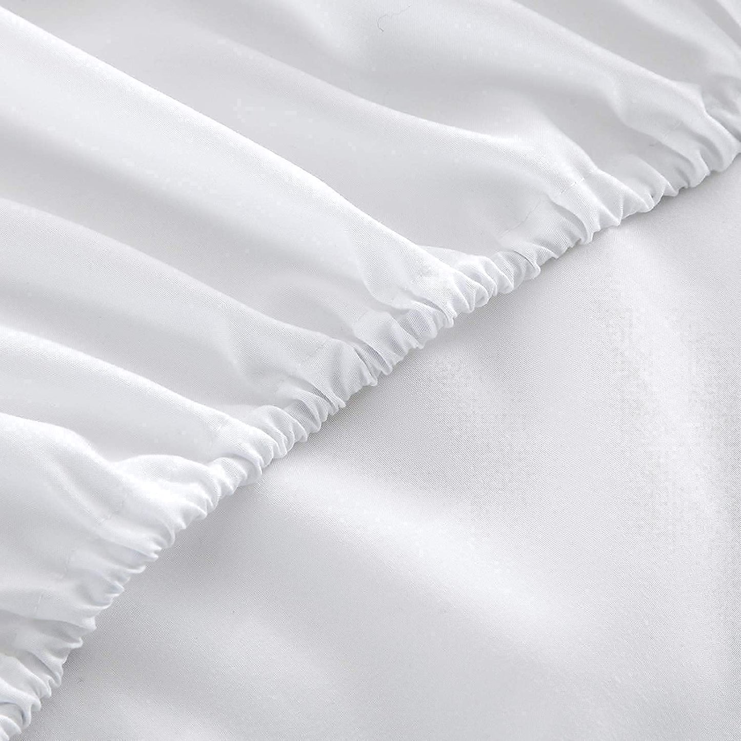 14 Inch Fitted Sheet Egyptian Cotton White