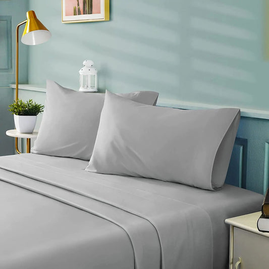 Buy 1000 Thread Count Stripe Gray Sheet Set Egyptian Cotton at Egyptianhomelinens.com!