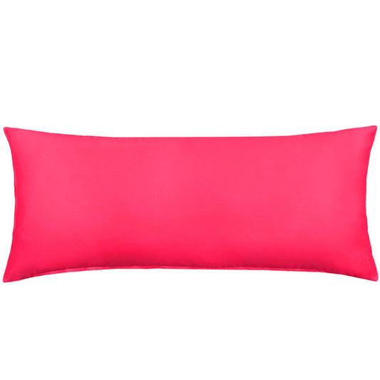 Body Pillow Covers Hot Pink 2-Pieces 20" x 54" Egyptian Cotton 1000TC