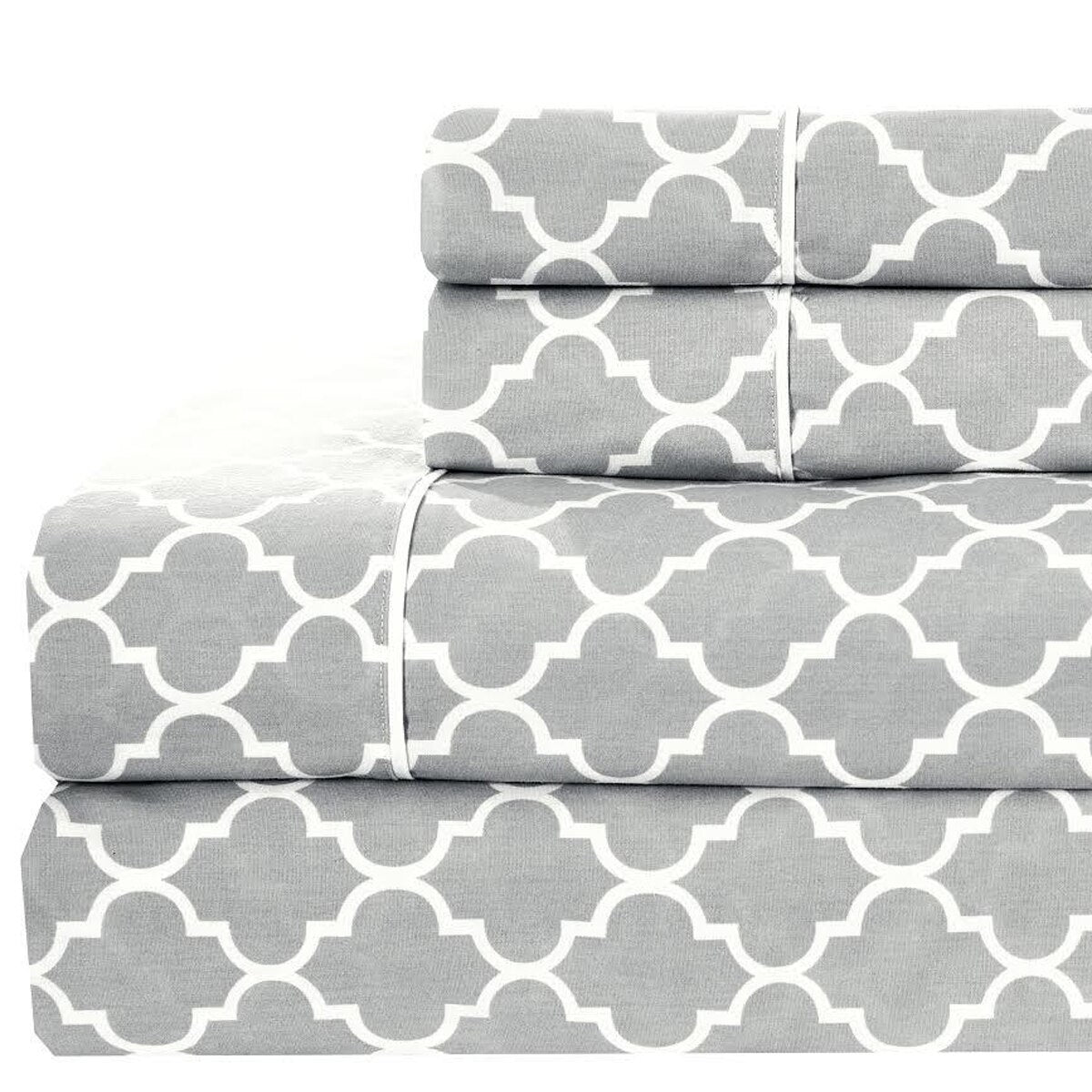 Meridian Split California King Sheet Set 340 All Cotton Sateen