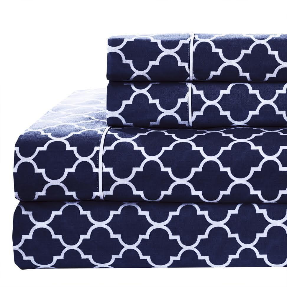 Meridian Split California King Sheet Set 340 All Cotton Sateen