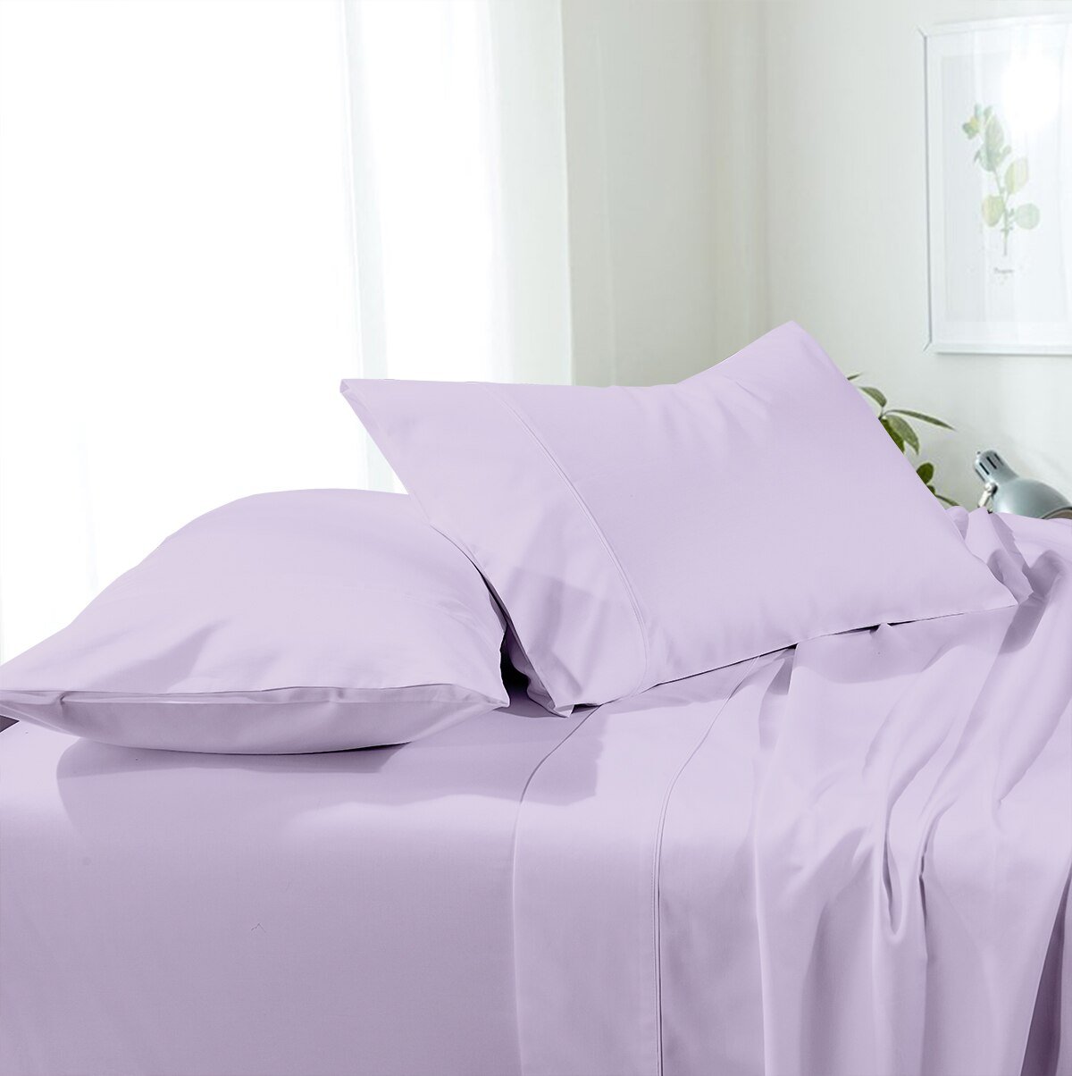 Attached Super Soft Microfiber Waterbed Sheets With Pole Attachment