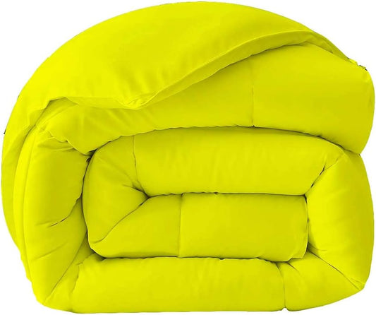 yellow color comforter egyptian cotton king