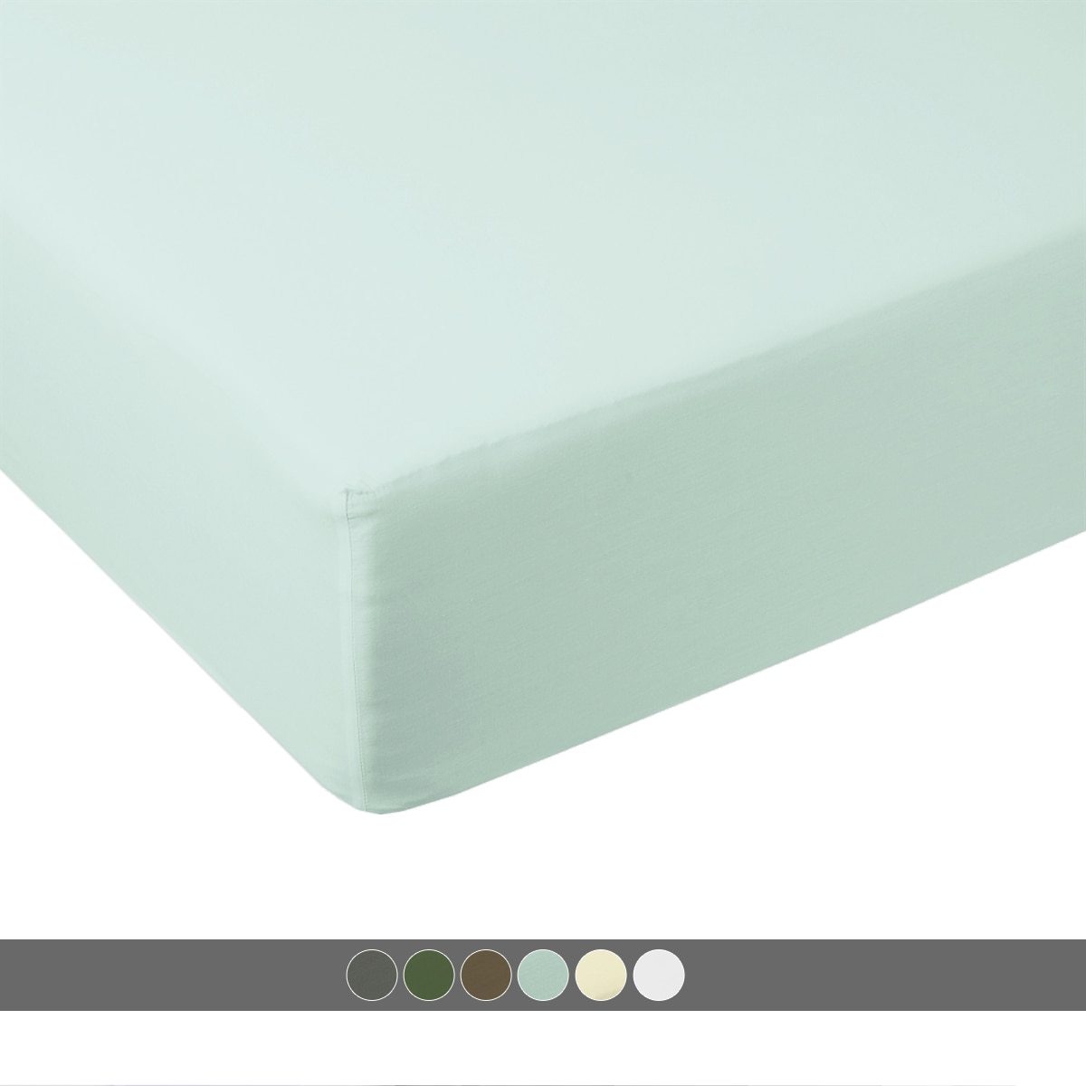 Split Top King Fitted Sheet 100% Bamboo Viscose 600 Thread Count
