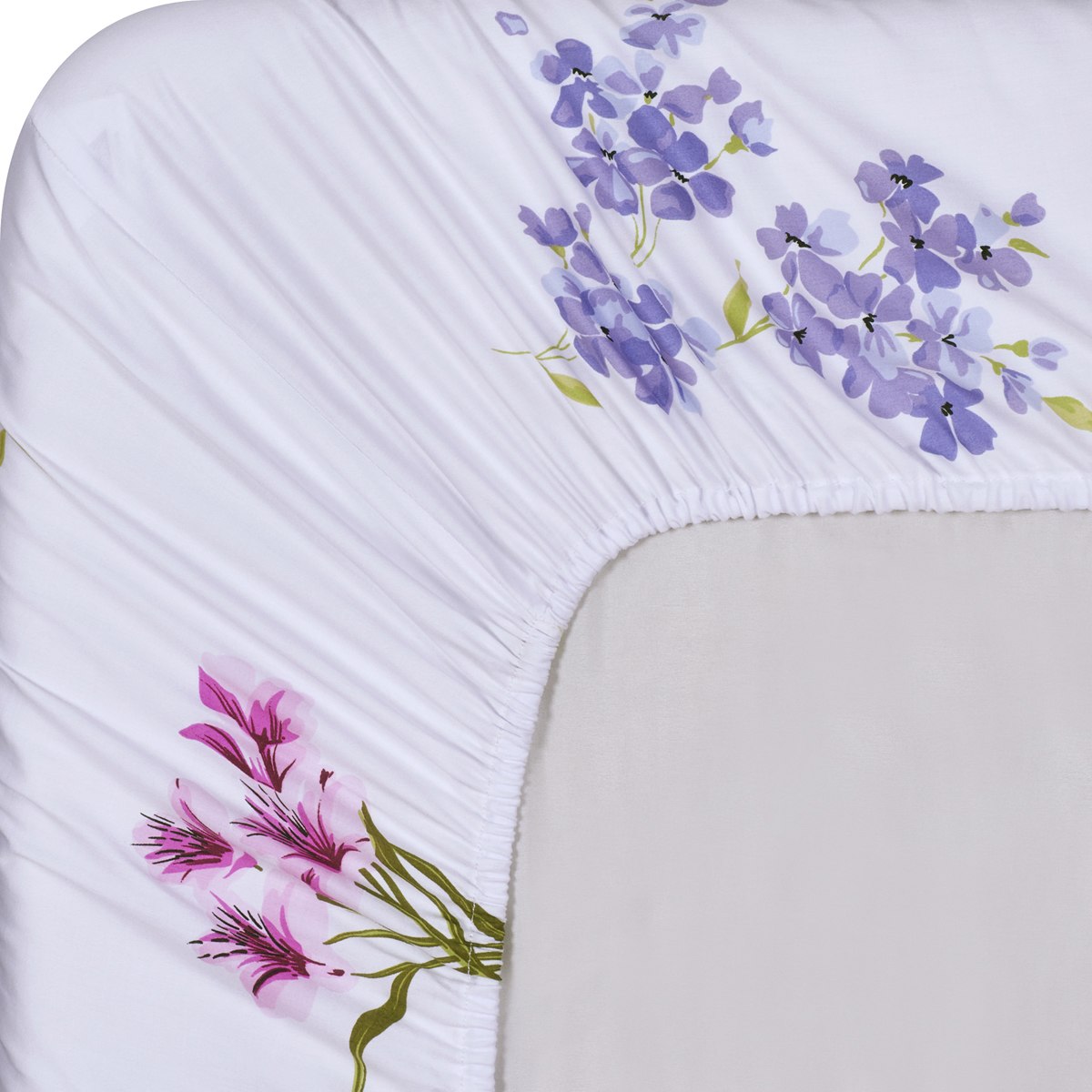 Top Split Flex King Sheet Set - Blossom 300 Thread count