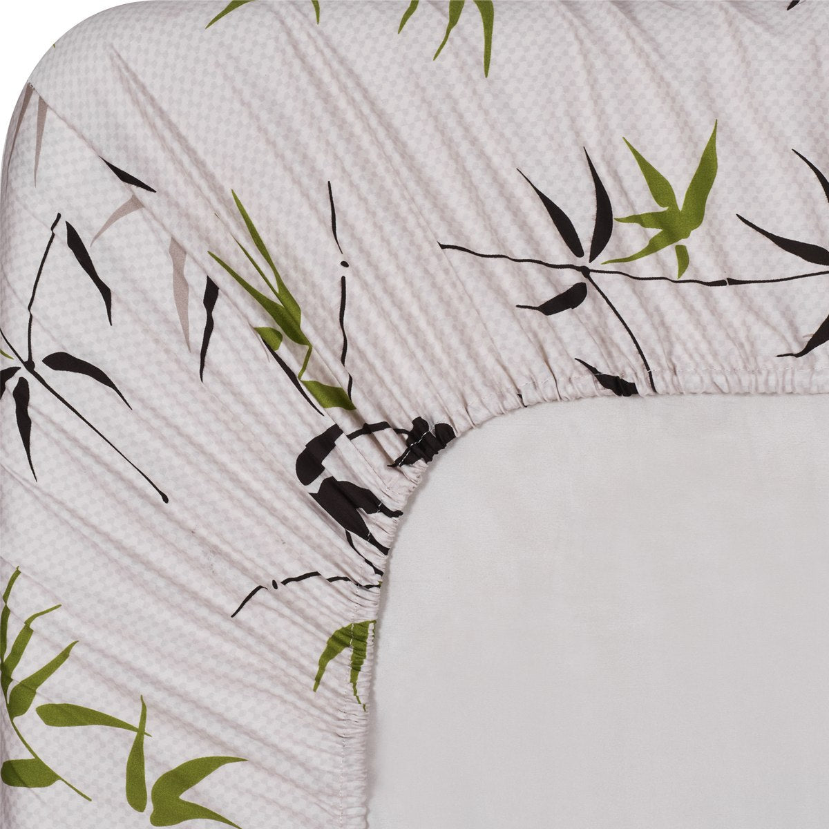Top Split Flex King Sheet Set - Fern 300 Thread count