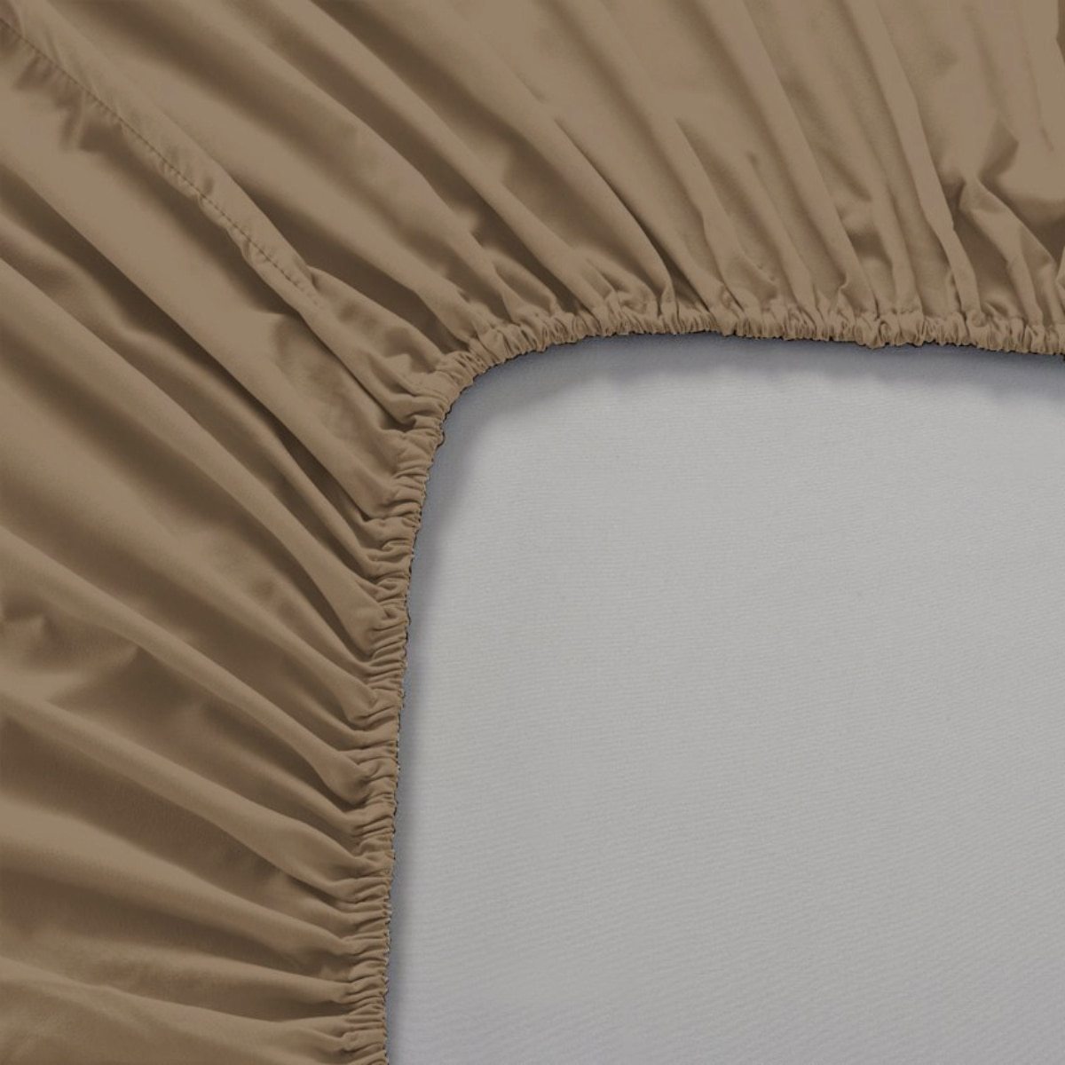 Queen Size Fitted Sheet Only - Solid 600 Thread Count