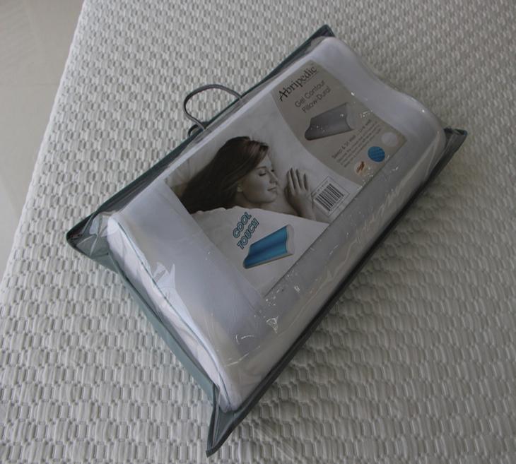 EHL Comfort Contour Cool Gel Memory Foam Pillow (Single or Set of 2)