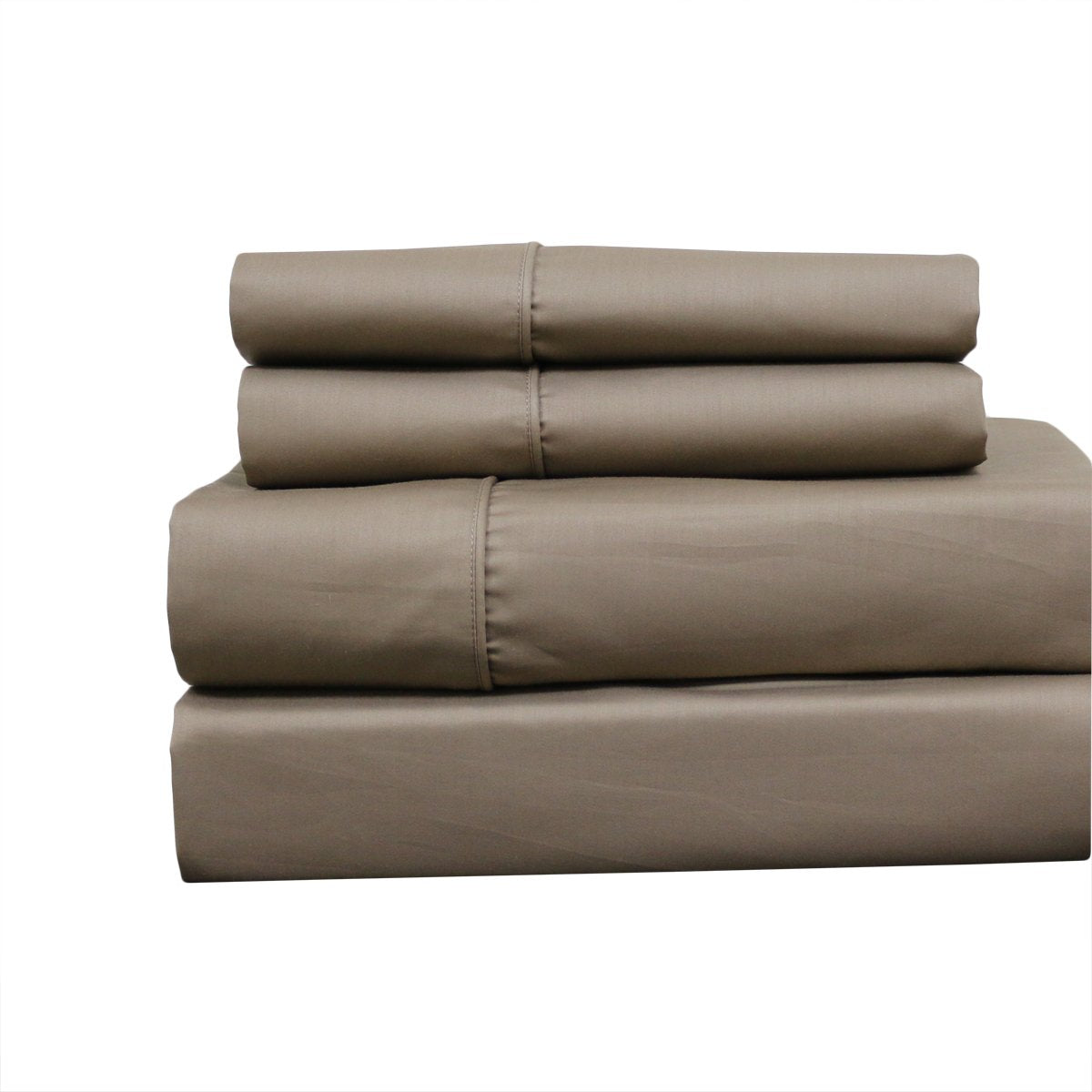 Solid Olympic Queen Size Wrinkle-Free Cotton 650 Thread Count Sheet Sets