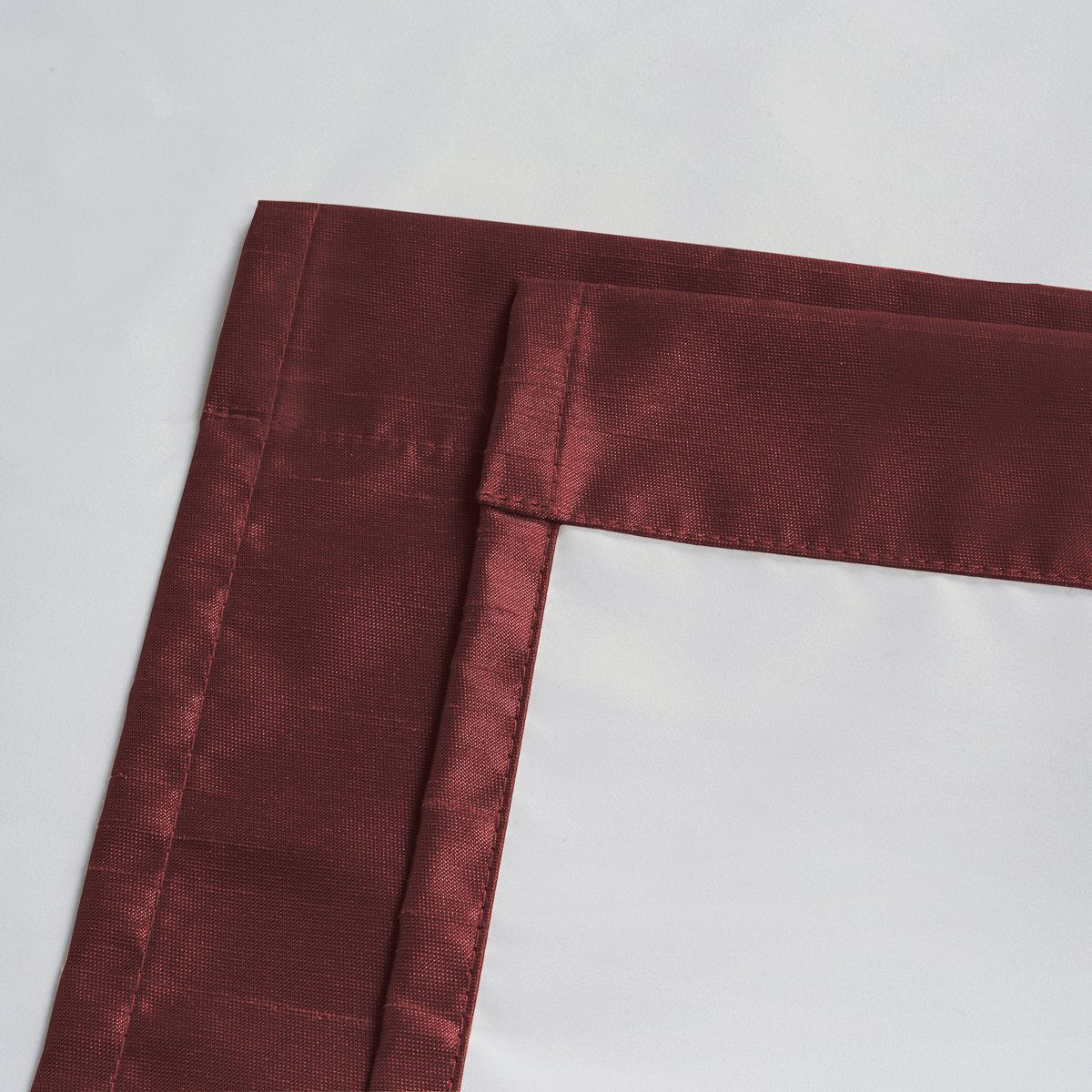 Soho Triple-Pass Thermal Insulated Blackout Curtain Top Grommet - Tie Up Shade for Small Window ( 42" W X 63" L)