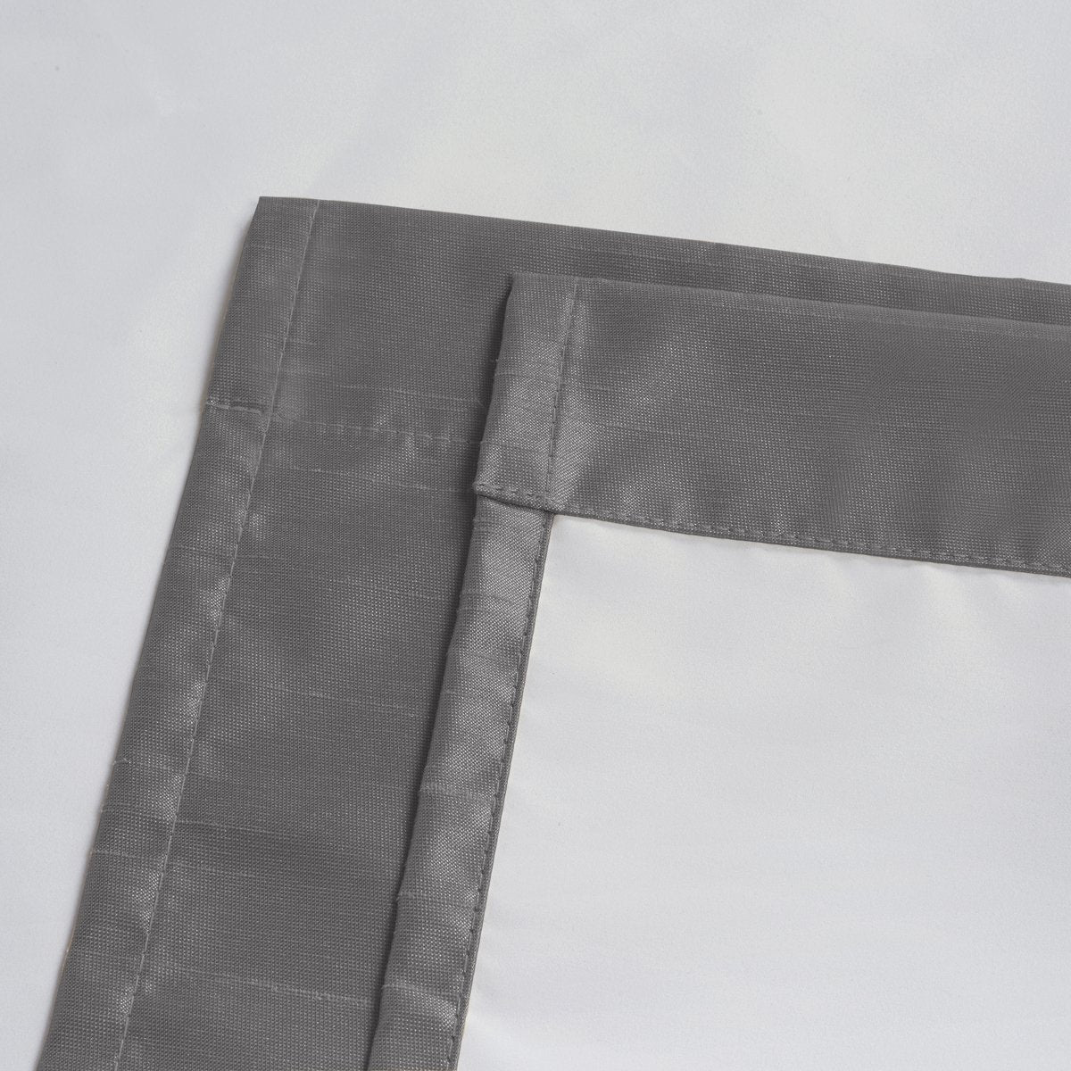 Soho Triple-Pass Thermal Insulated Blackout Curtain Rod Pocket - Tie Up Shade for Small Window ( 42" W X 63" L)