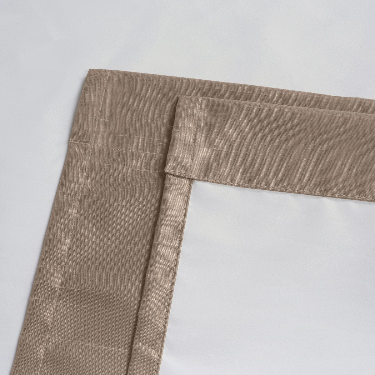 Soho Triple-Pass Thermal Insulated Blackout Curtain Rod Pocket - Tie Up Shade for Small Window ( 42" W X 63" L)