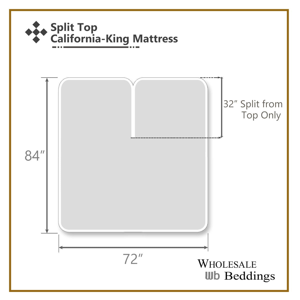 Flex Top California King Fitted Sheet Only- Solid 608 Thread Count