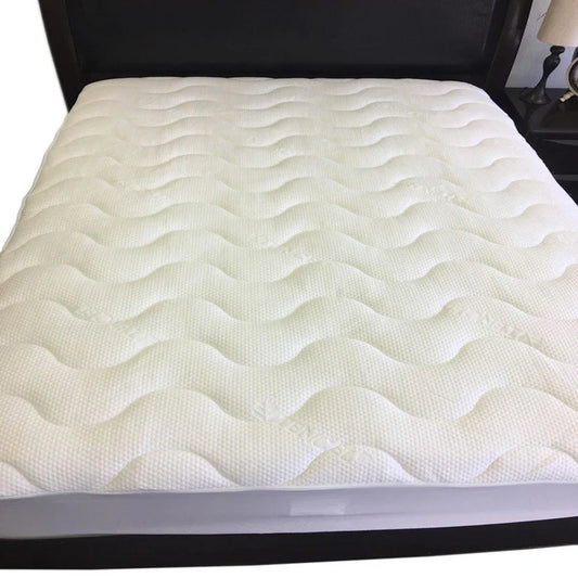 Waterproof Lyocell from Eucalyptus Tencel Jacquard Mattress Pad