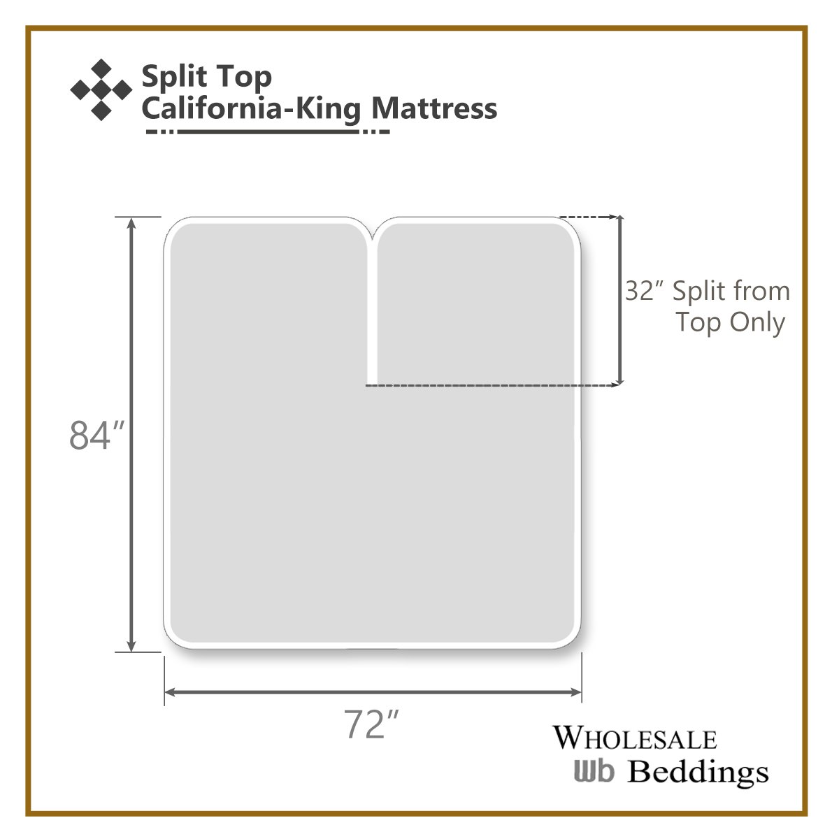 Flex Top California King Fitted Sheet Only -Solid 340 Thread Count
