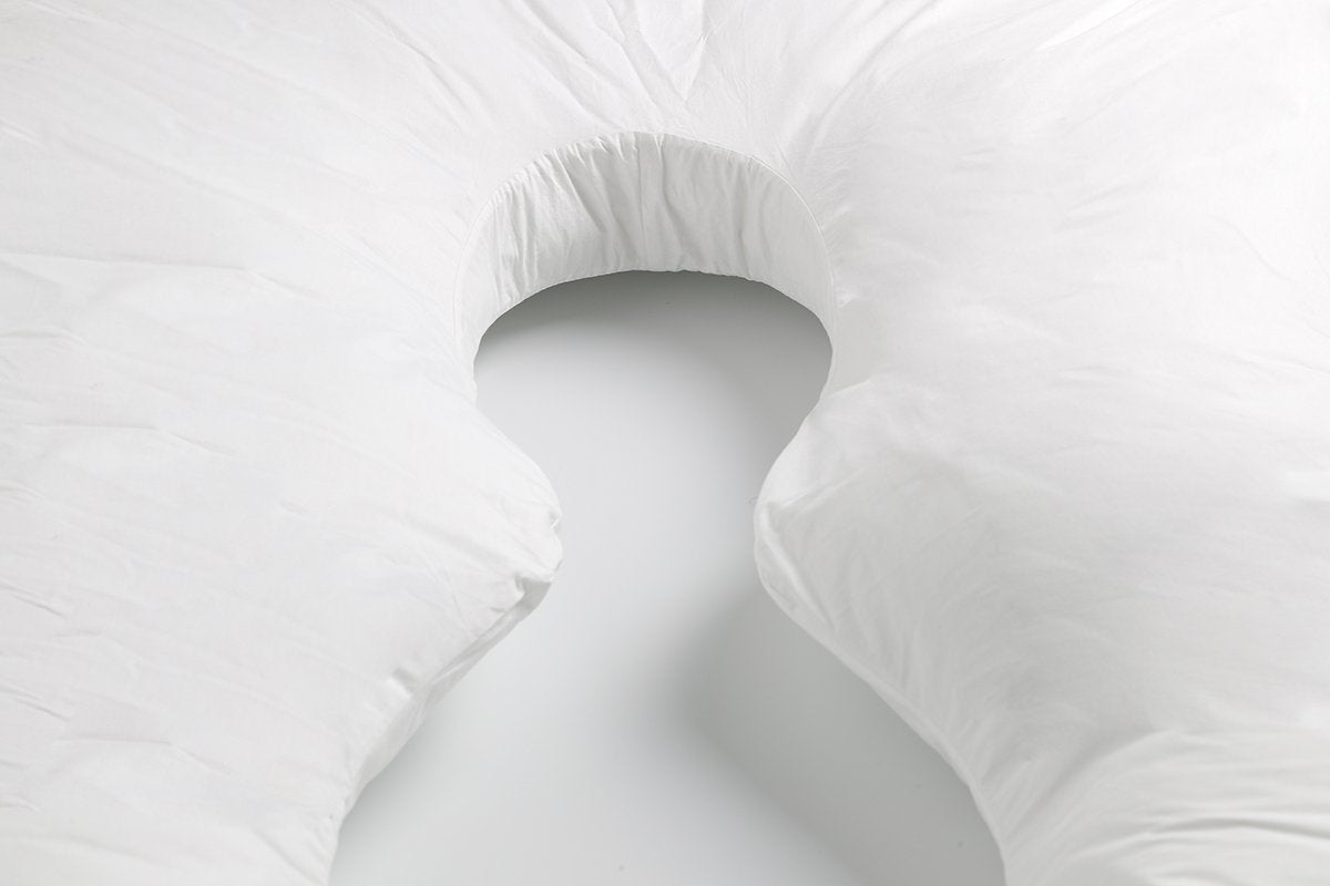 EHL 60" Full Body Pregnancy Pillow, U-Shaped Maternity Pillow for nursing baby W/removable Cotton Cover