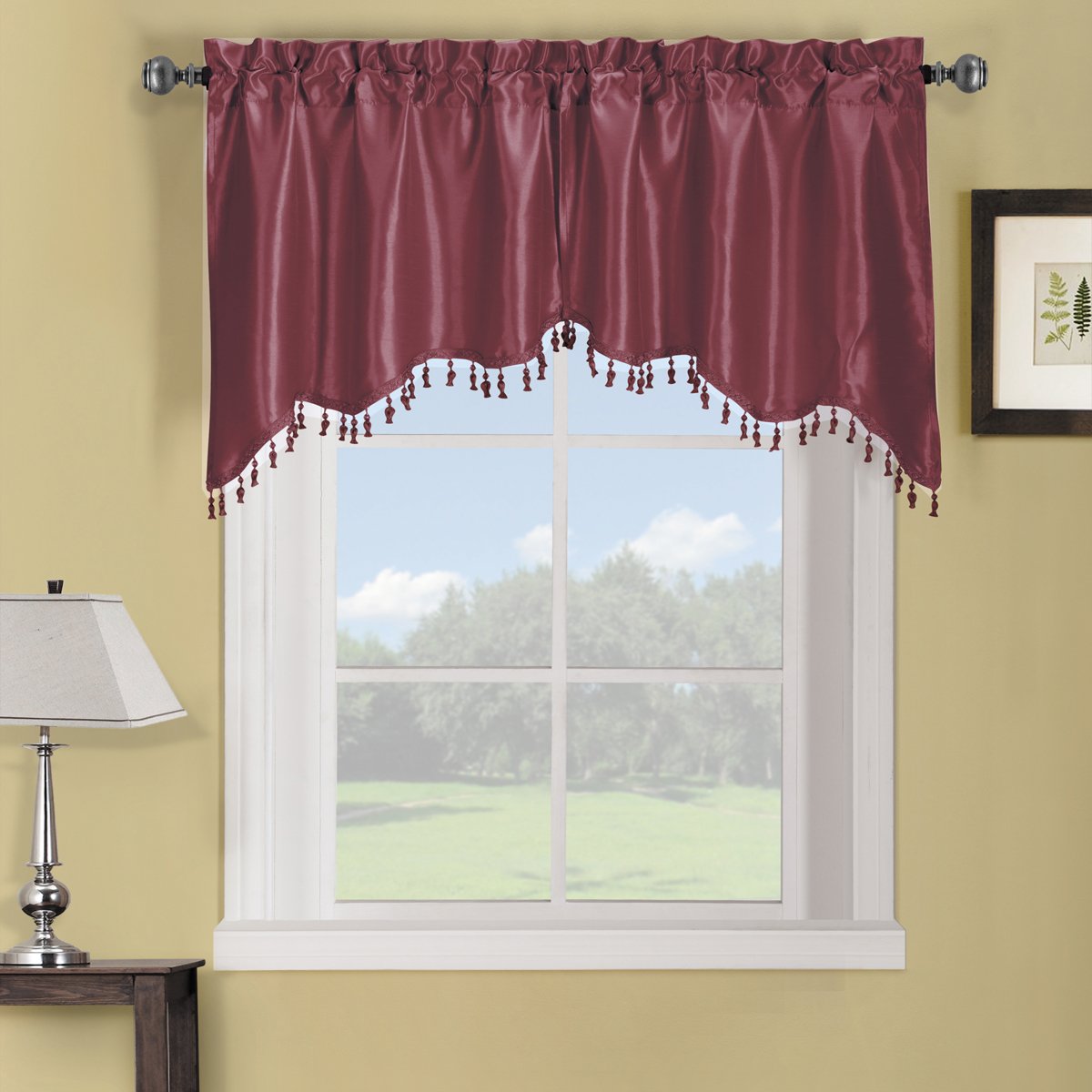 Soho Swag Valance 70"Wx30"L