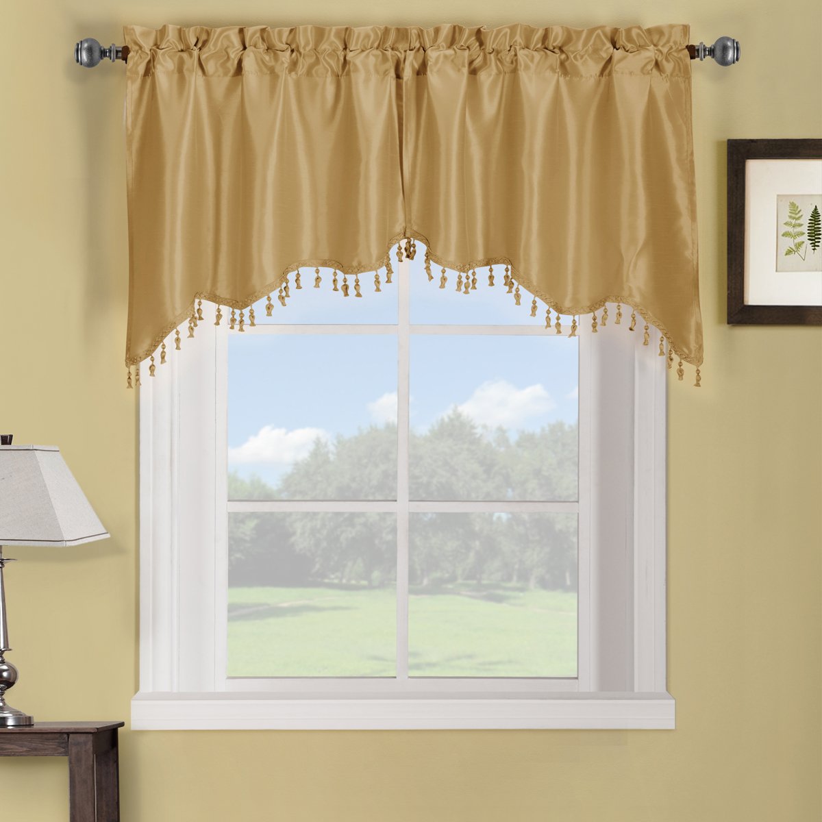 Soho Swag Valance 70"Wx30"L