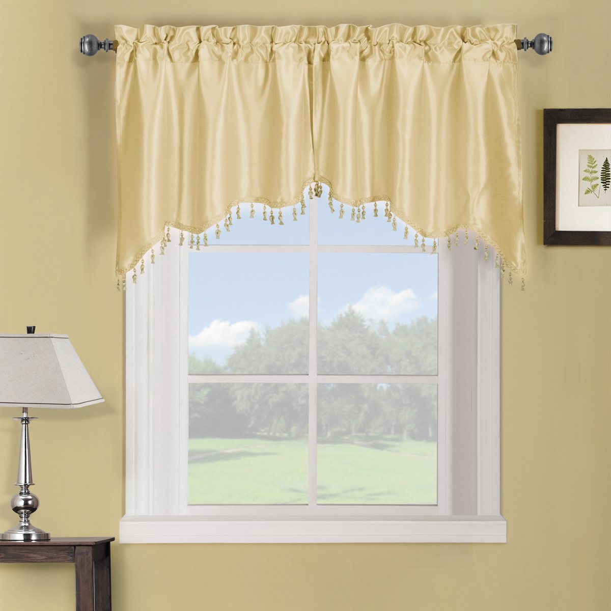 Soho Swag Valance 70"Wx30"L