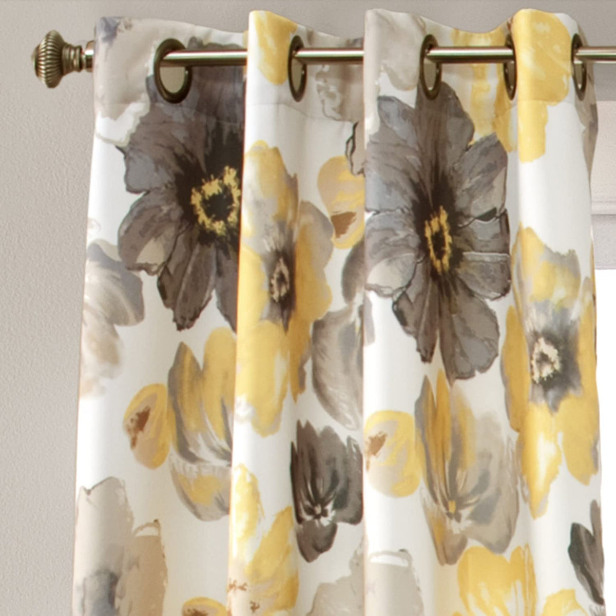 Leah Room Darkening Curtain Panel Pair - 52" W X 108" L Each Panel
