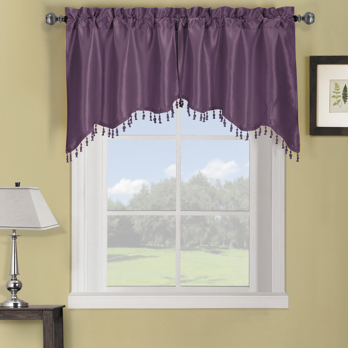 Soho Swag Valance 70"Wx30"L