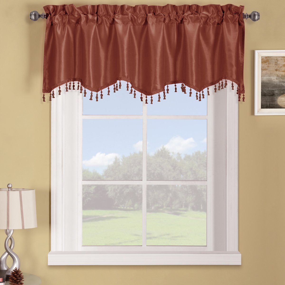 Soho Straight Valance 70"Wx17"L (Single)