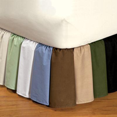 Buy Egyptian Cotton White Bed Skirts at Egyptianhomelinens.com on discounted price.