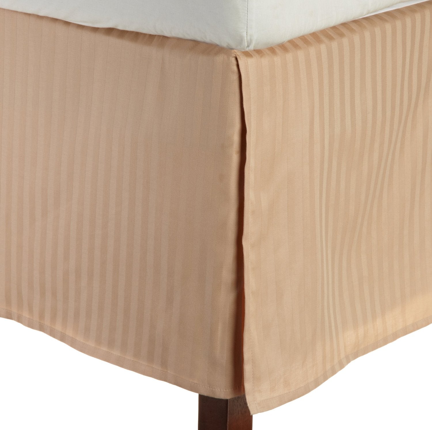 Buy 8 Inches Drop Bed Skirt Beige Egyptian Cotton 1000TC
