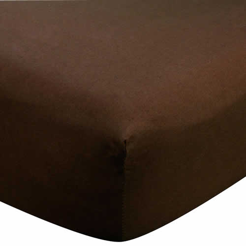 Shop for Egyptian Cotton Luxurious 1 PC Queen Size Bed Skirt Solid Chocolate