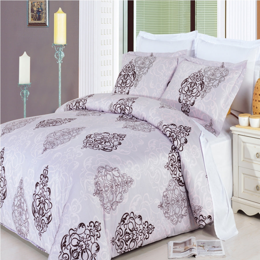 Gizelle 8-Pieces 100% Egyptian cotton Bedding Set / All Sizes