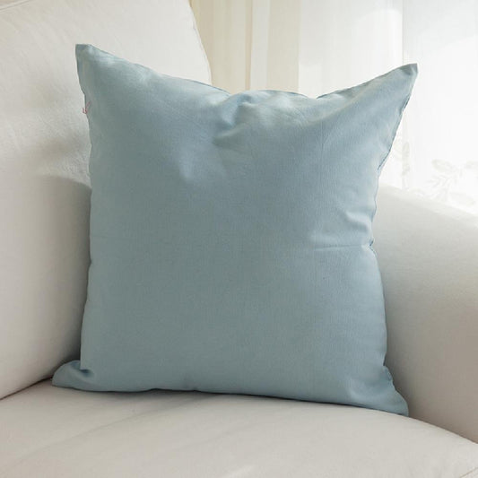 Oxford Euro Pillow Shams 26x26 Inches Blue 1000TC Egyptian Cotton