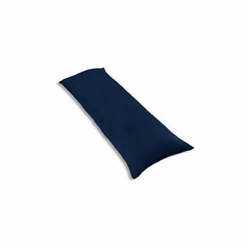 Body Size Navy Blue Pillow Shams Egyptian Cotton 1000TC