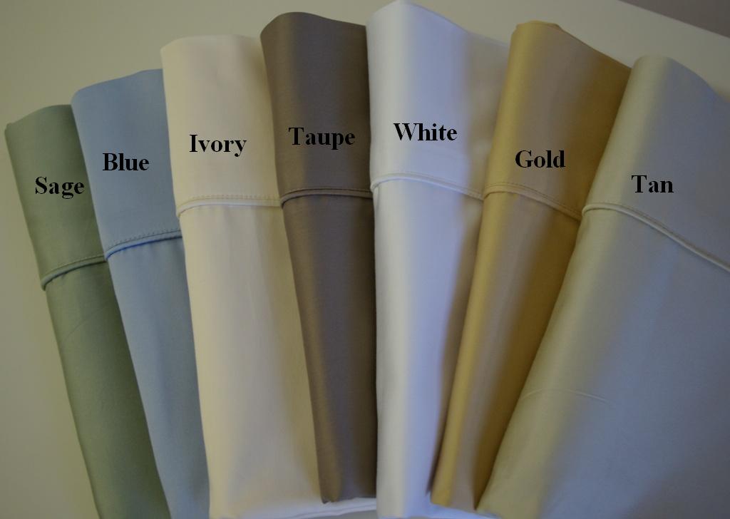24 Inch Extra Deep Pocket Fitted Sheets 100% egyptian cotton percale sheets at-EgyptianHomeLinens.com